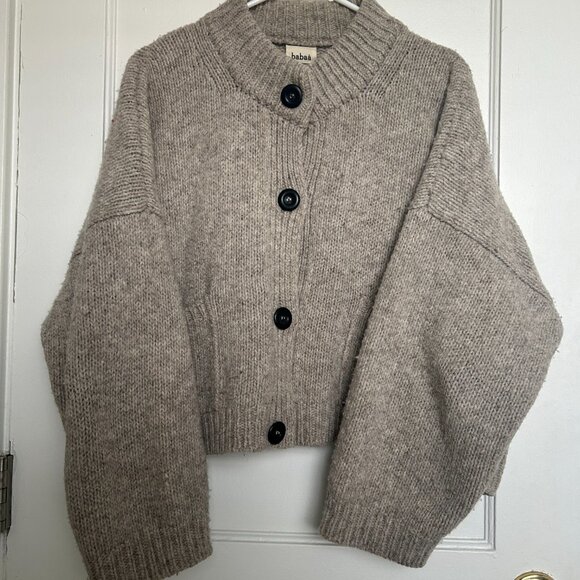 Babaa Cardigan no23 in Mist - Picture 2 of 5